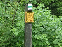 Zna�en� cyklostezek KRNAP